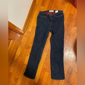 Carhartt flannel lined jeans size 4 women’s like new